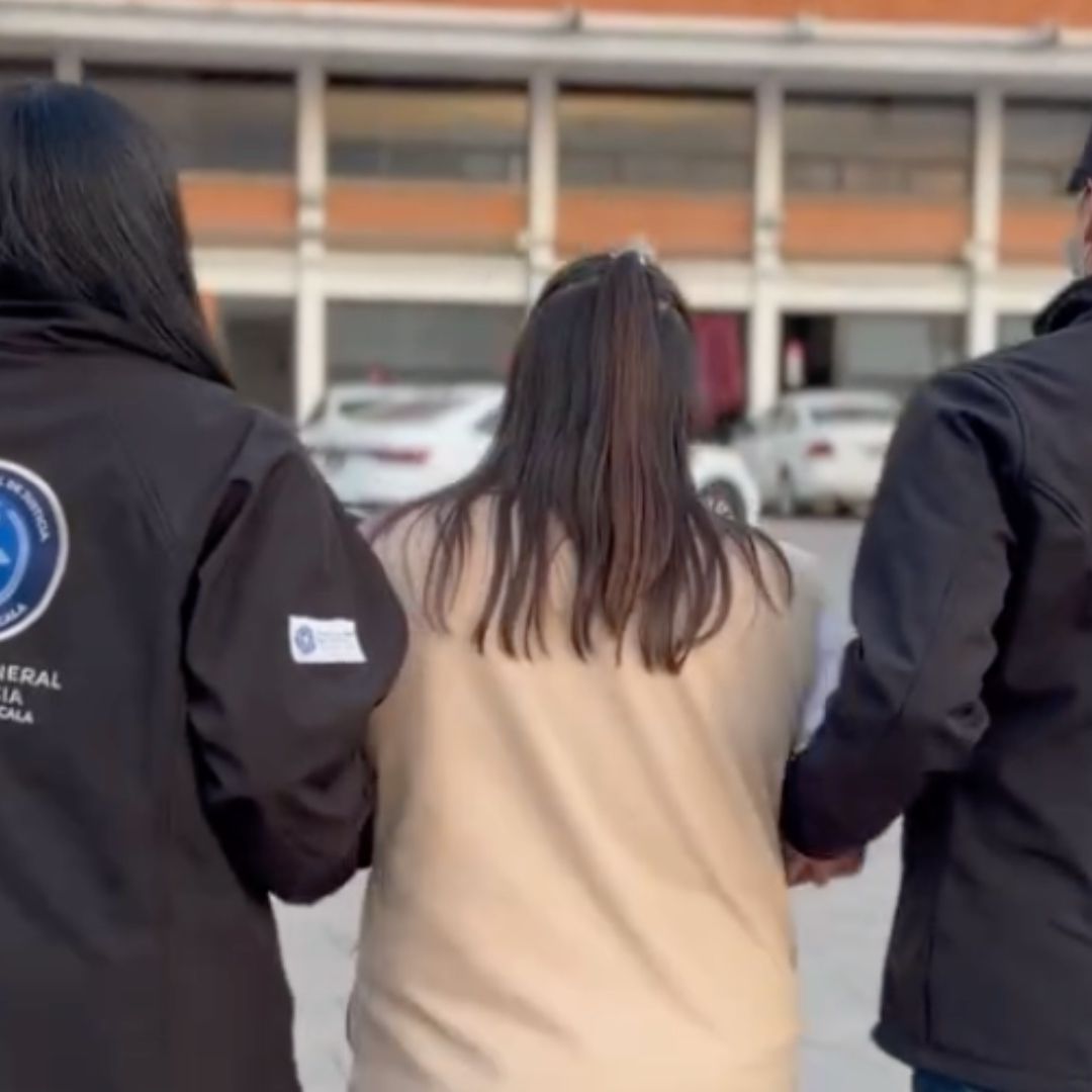 Carmela "N" detenida por el homicidio de dos mujeres en Nanacamilpa Tlaxcala