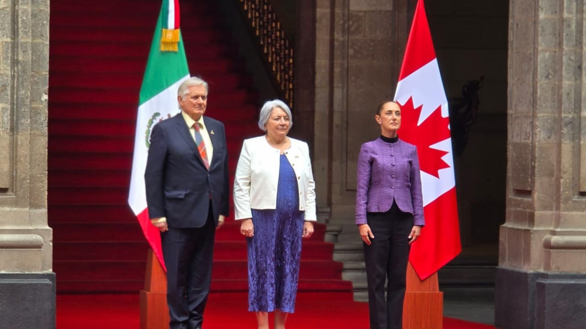 Sheinbaum y Mary Simon, Gobernadora de Canadá, se Reúnen en Palacio ...