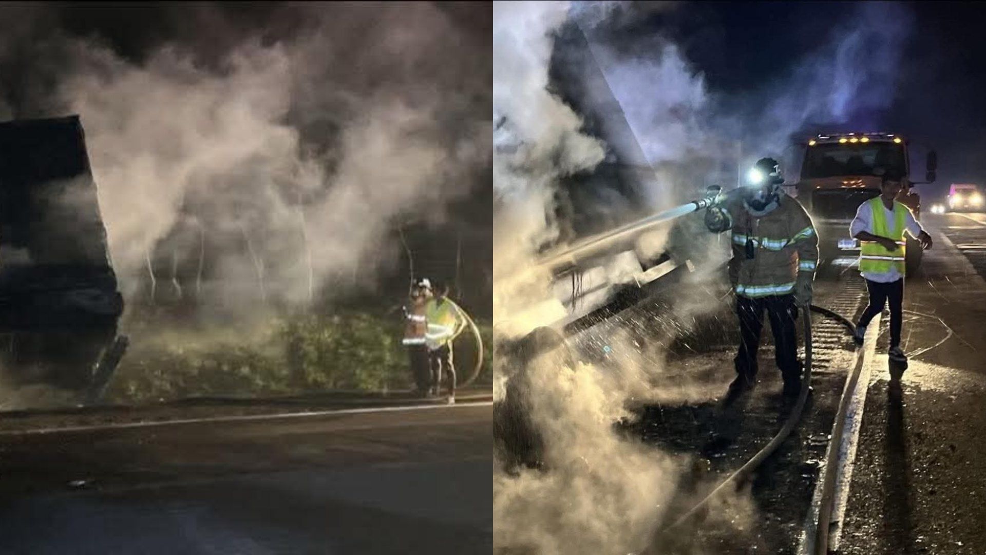 Bomberos se encargaron de realizar las maniobras correspondientes para controlar y sofocar el fuego  evitando que el fuego se propagara o causara mayores afectaciones.