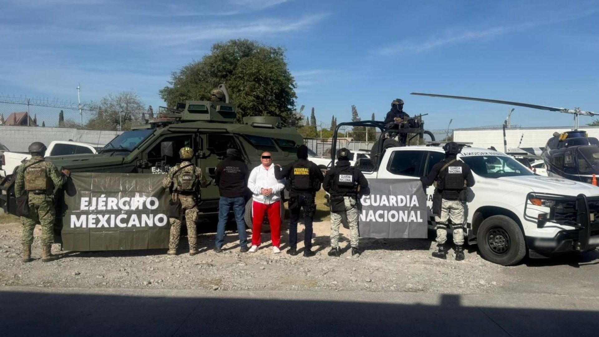 Detención de 'Nacho Vega' en Tamaulipas