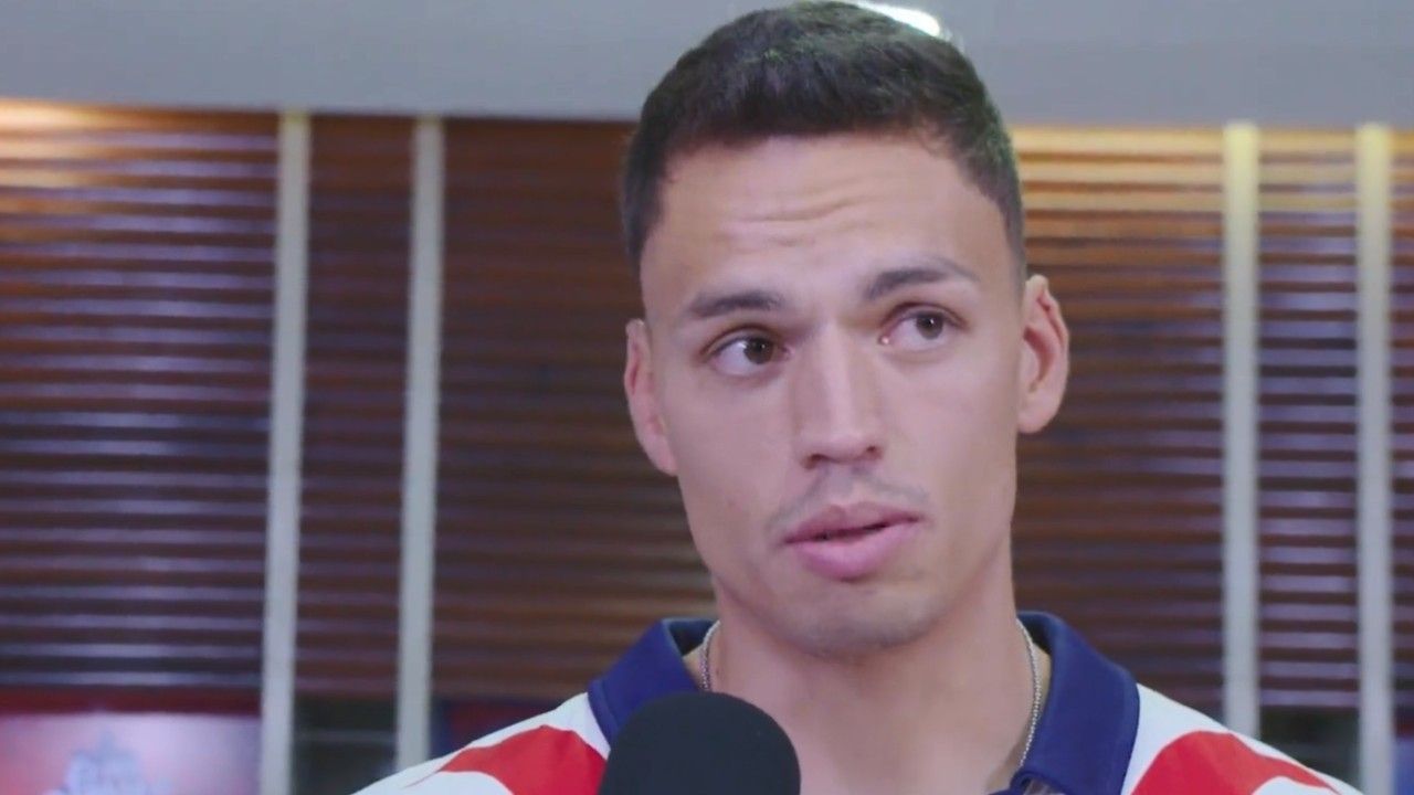 Óscar Whalley da sus primeras declaraciones como portero de Chivas