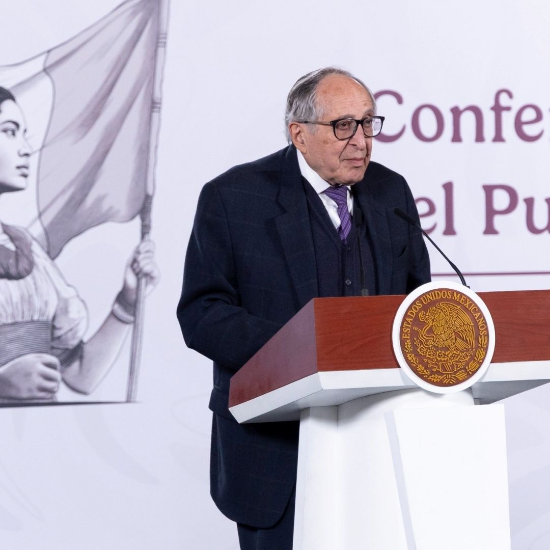 David Kershenobich, secretario de Salud, en la conferencia mañanera del 20 de enero 2026
