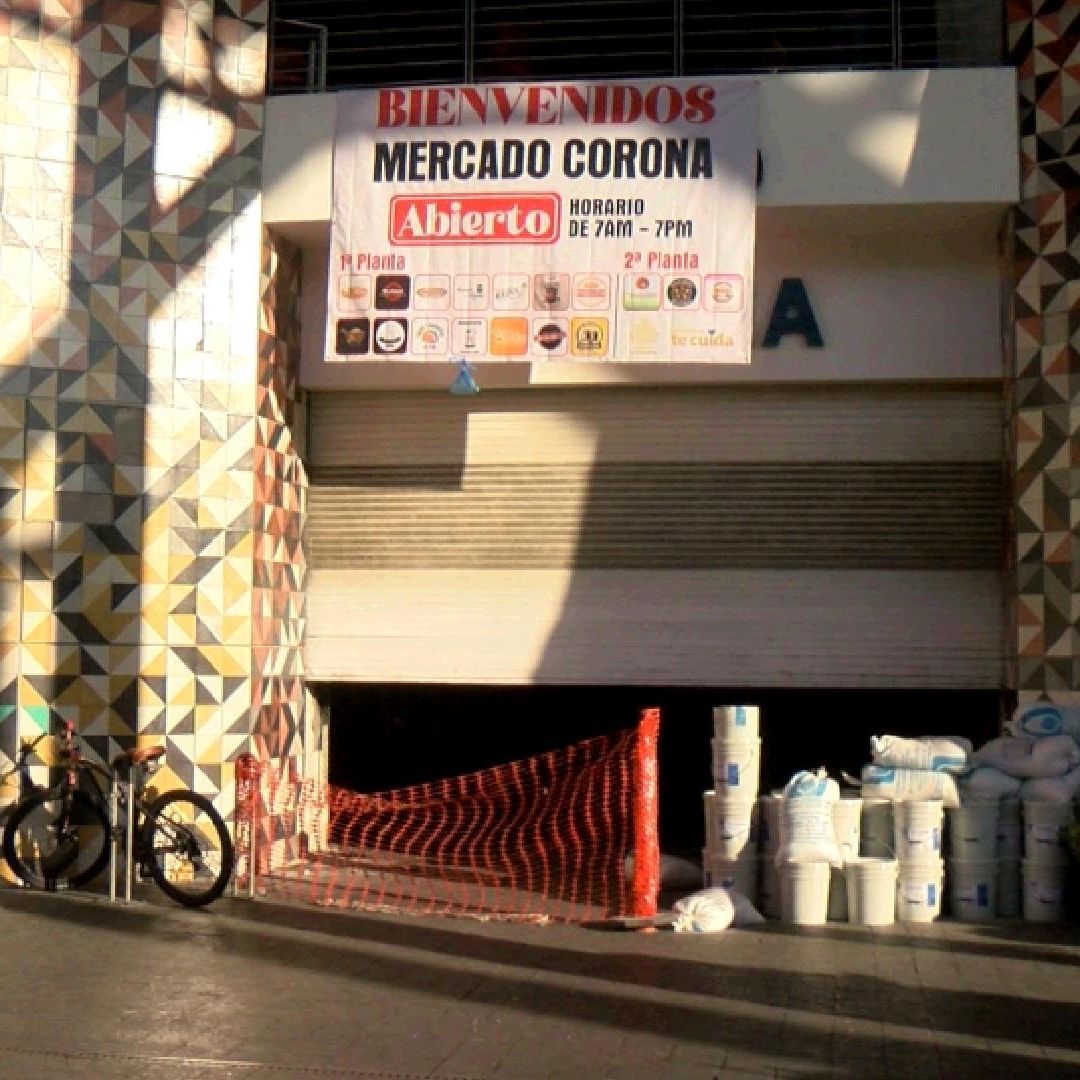 Cerraron el primero piso del Mercado Corona de Guadalajara