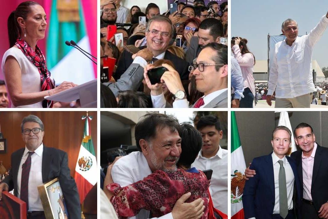 Corcholatas Inician Actividades Fuera de Cargos Públicos
