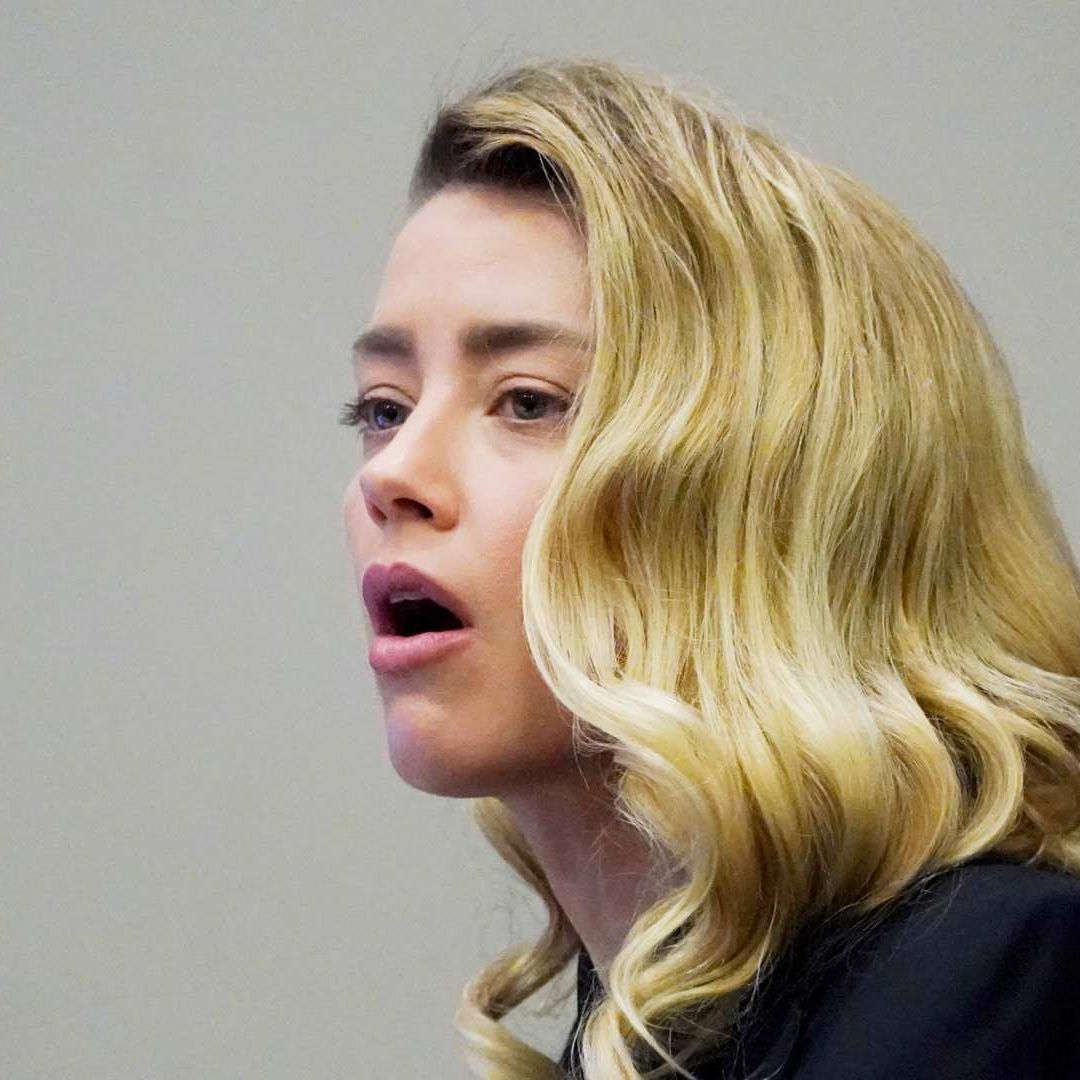 La actriz Amber Heard