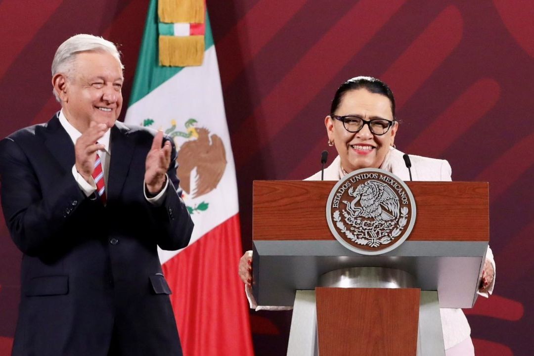 Rosa Icela Rodríguez se baja de contienda por CDMX