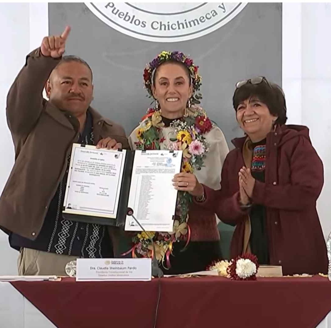 Claudia Sheinbaum en Guanajuato. Foto: Presidencia