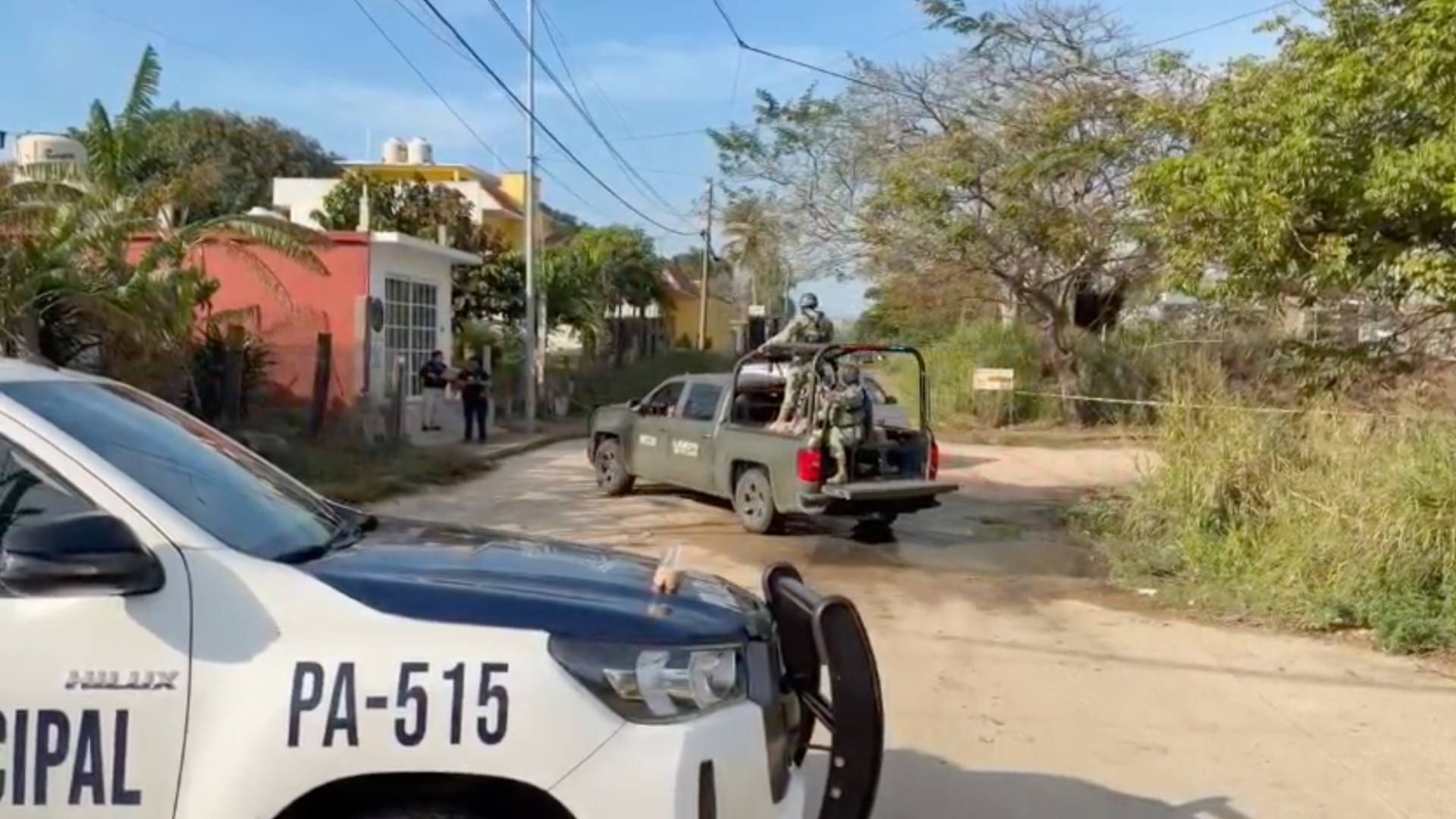 Camión Volteo Atropella Mata Adulto Mayor Detención Termina con Disparos Colonia Ampliación Santa María Coatzacoalcos