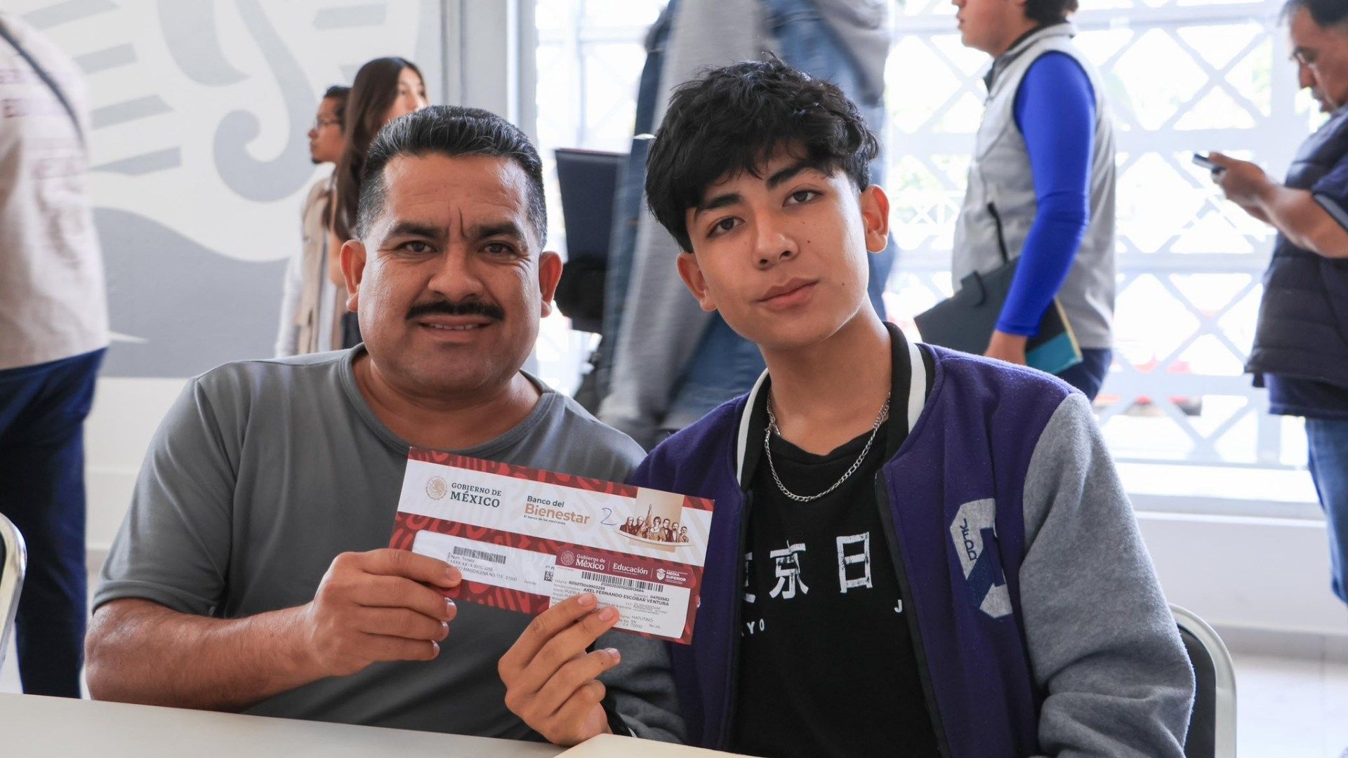 Pago de las becas Benito Juárez 2026