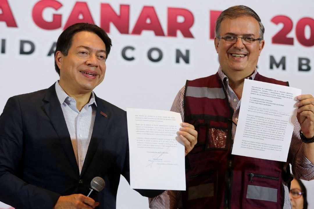 Marcelo Ebrard, primer precandidato de Morena