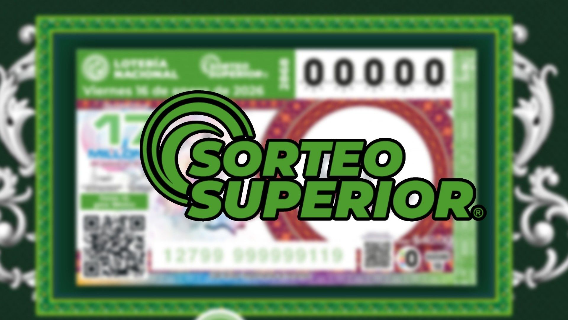 Resultados Lotería Nacional hoy 16 de enero 2026 lista de números ganadores Sorteo Superior 2868