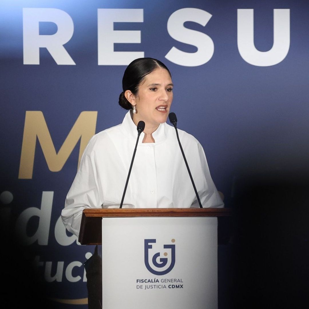 Bertha Alcalde Luján, fiscal general de Justicia de la Ciudad de México, rindió su Primer Informe de Resultados