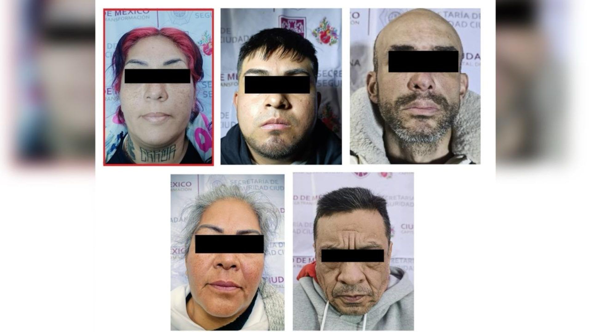 Detención de Manuela Eunice "N"