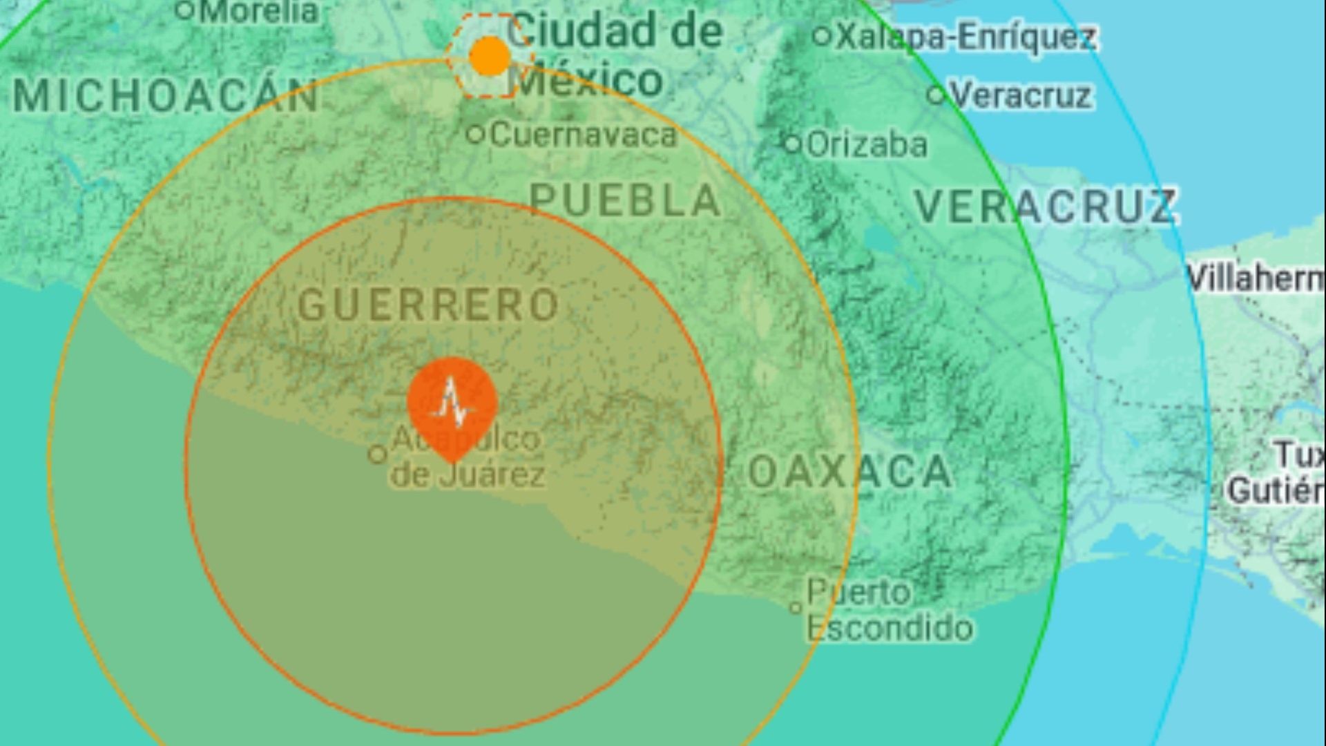 Alerta Sísmica Presidencial en Puebla por Temblor Magnitud 5.2 Epicentro en San Marcos Guerrero Hoy 16 de Enero