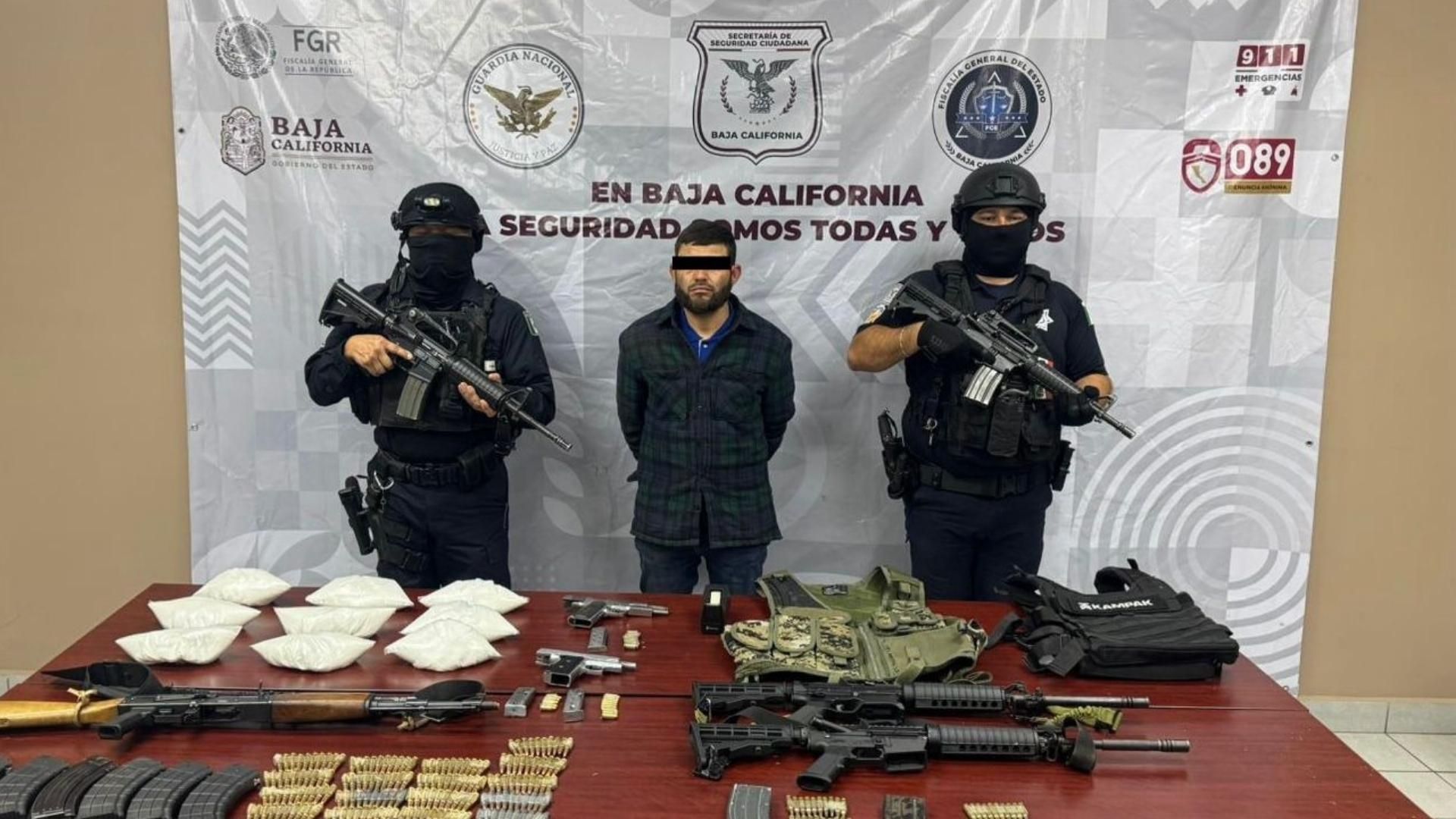 Detienen a Jesús N en San Quintín