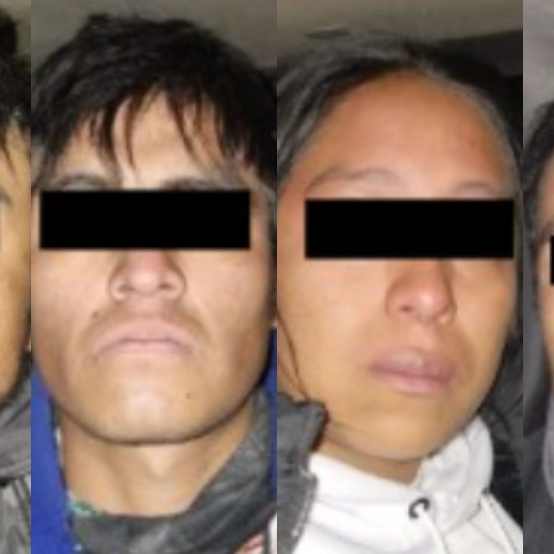 Cuatro Narcomenudistas Detenidos Droga Asegurada San Salvador El Verde Puebla