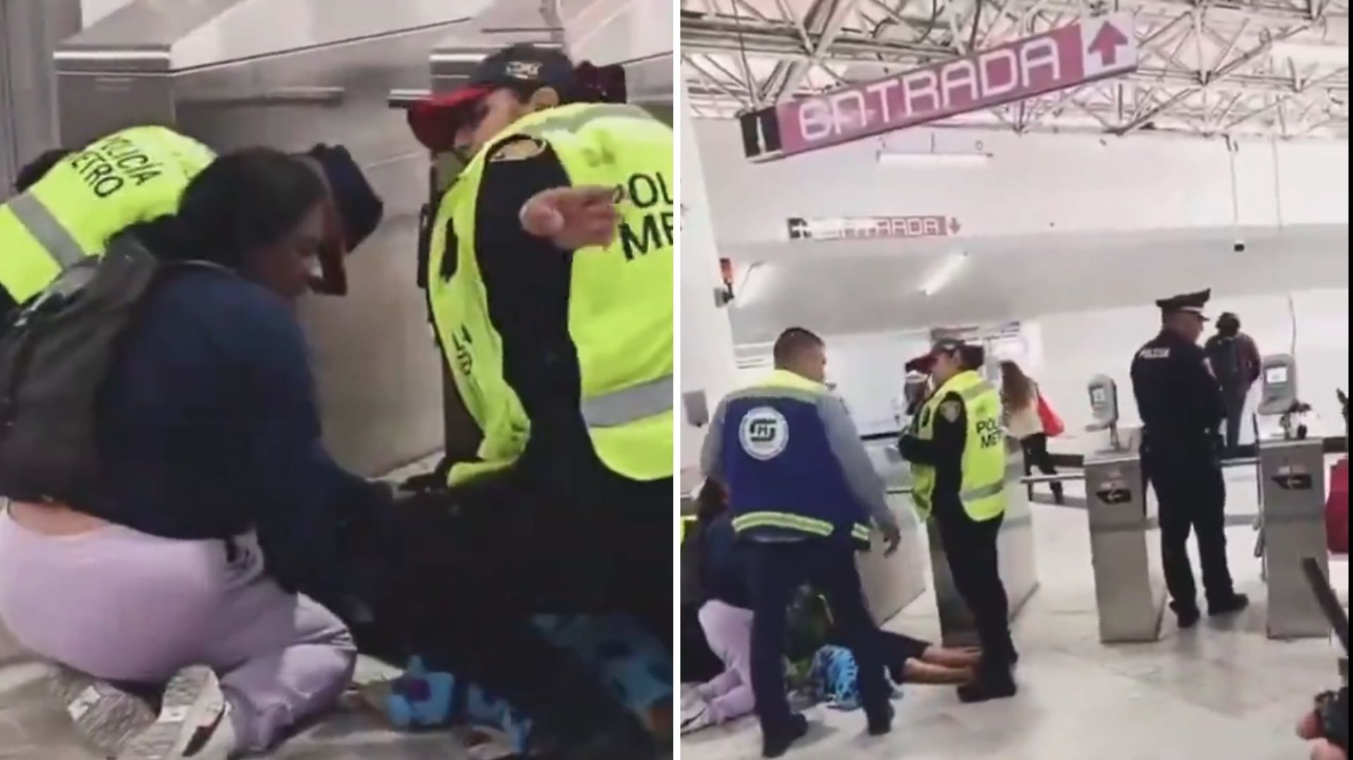 Adulta Mayor sufre Crisis Epiléptica en Salto del Agua Línea 1 del Metro CDMX, ¿Qué Pasó?