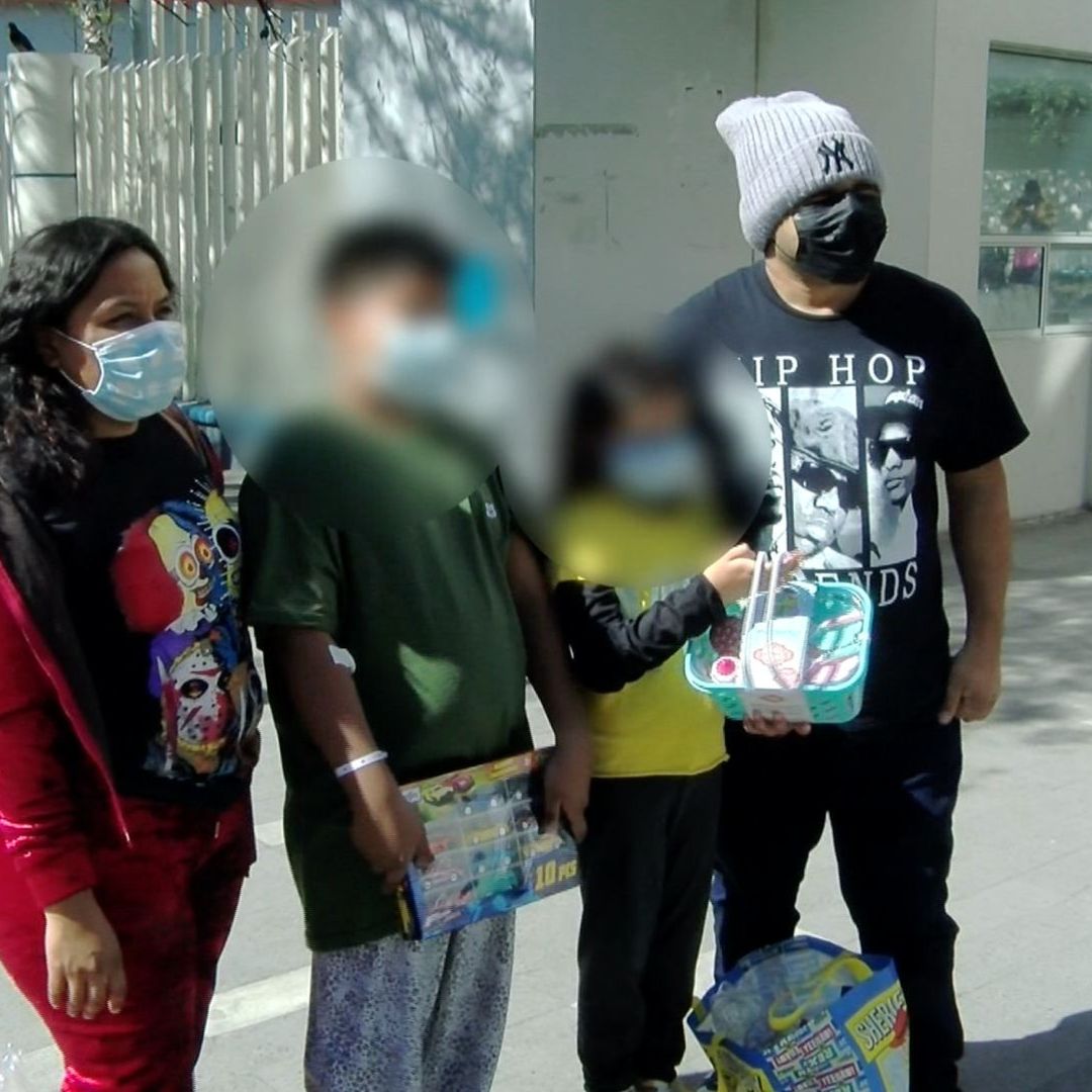 Familia que denunció intoxicación con pollo frito
