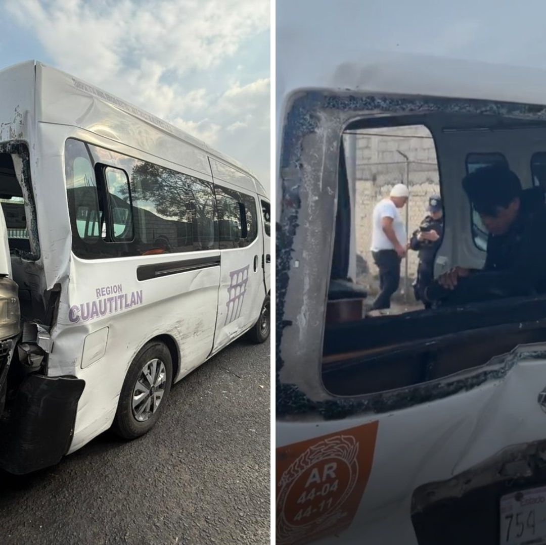 ¿Qué Pasó en la Autopista México-Pachuca Hoy 15 de Enero? Choque entre Combis Deja 11 Lesionados