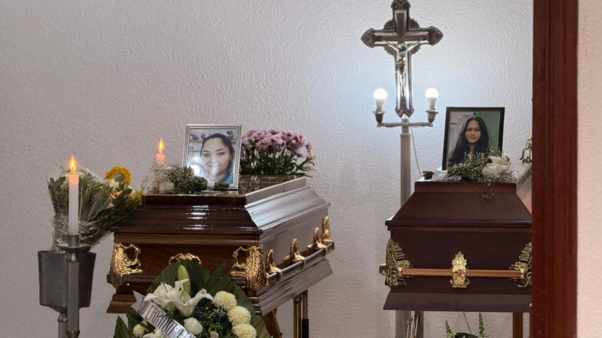 Despiden a Teresita y Cindy, Madre e Hija, Víctimas de Feminicidio en Cuautitlán, Edomex