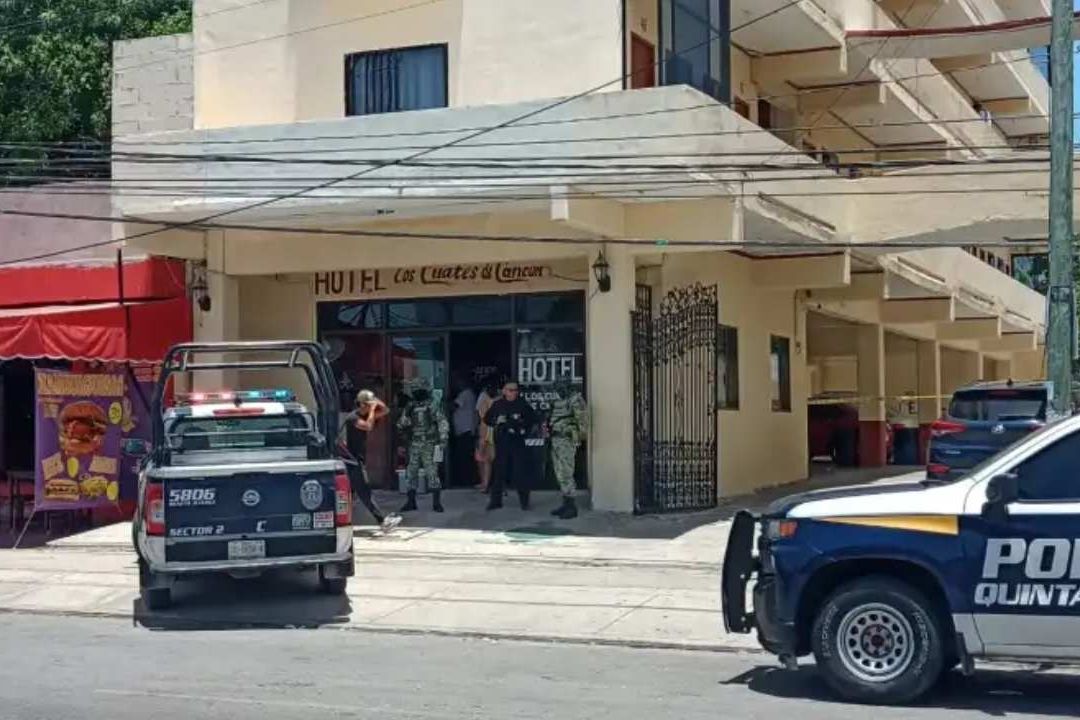 Dos cuerpos son localizados al interior de un hotel en Cancún