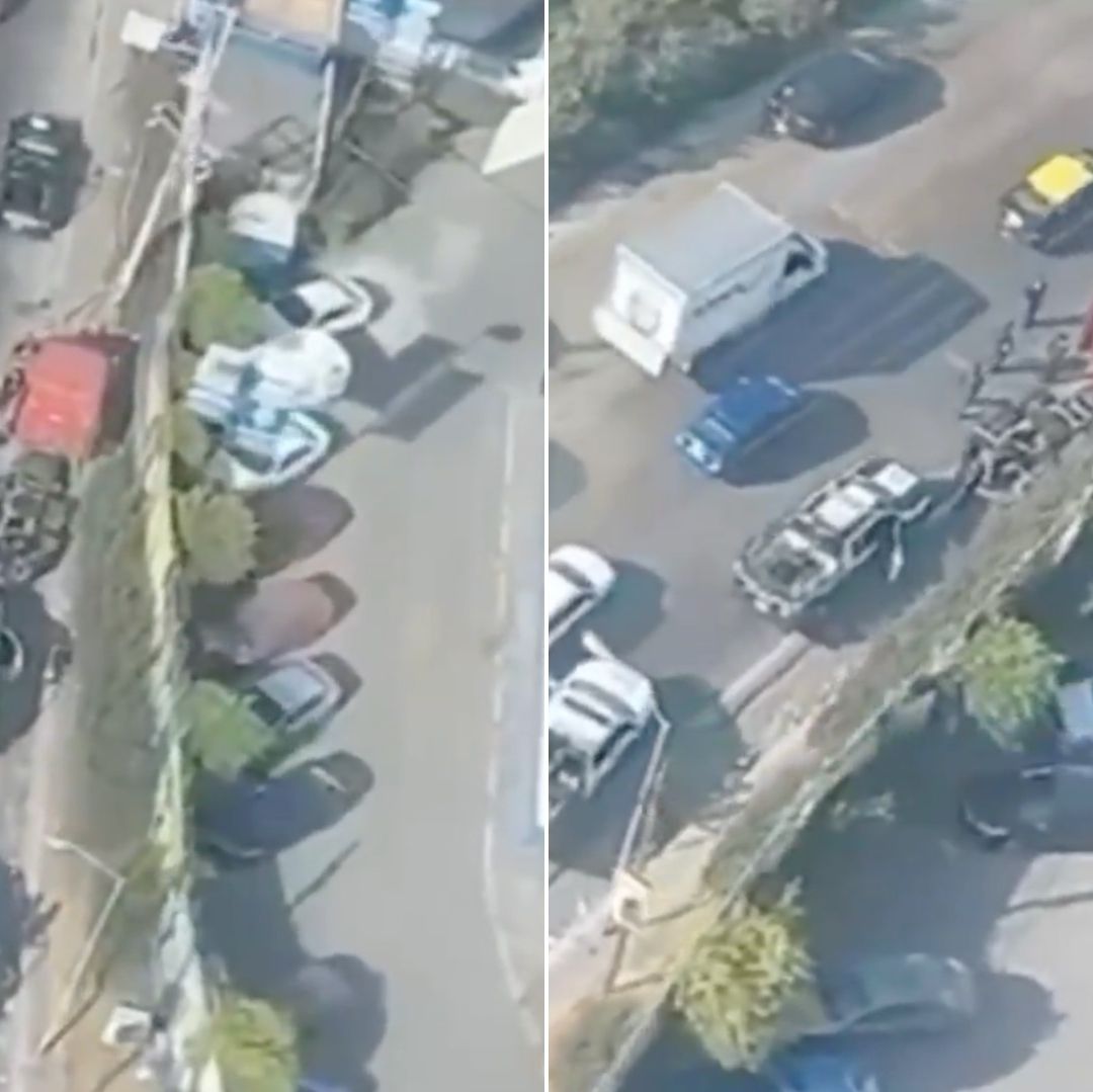 Recuperan Tráiler Robado tras Persecución Aérea Terrestre Autopista México Puebla Central de Abasto
