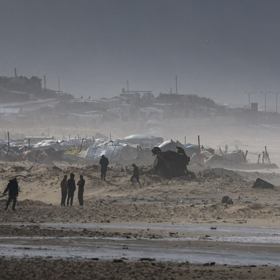 Gaza en medio de la guerra.