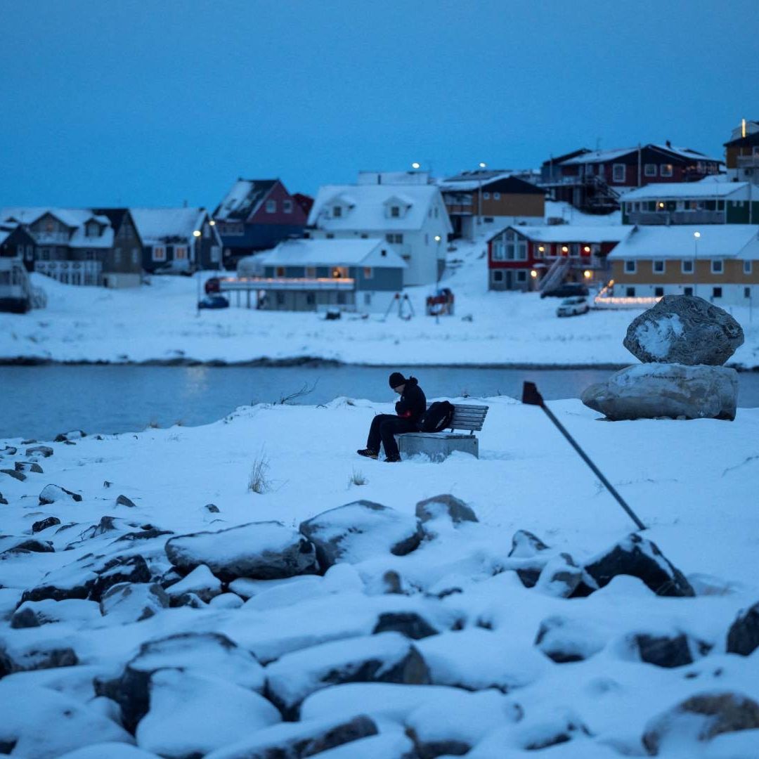 Antiguo puerto de Nuuk, Groenlandia