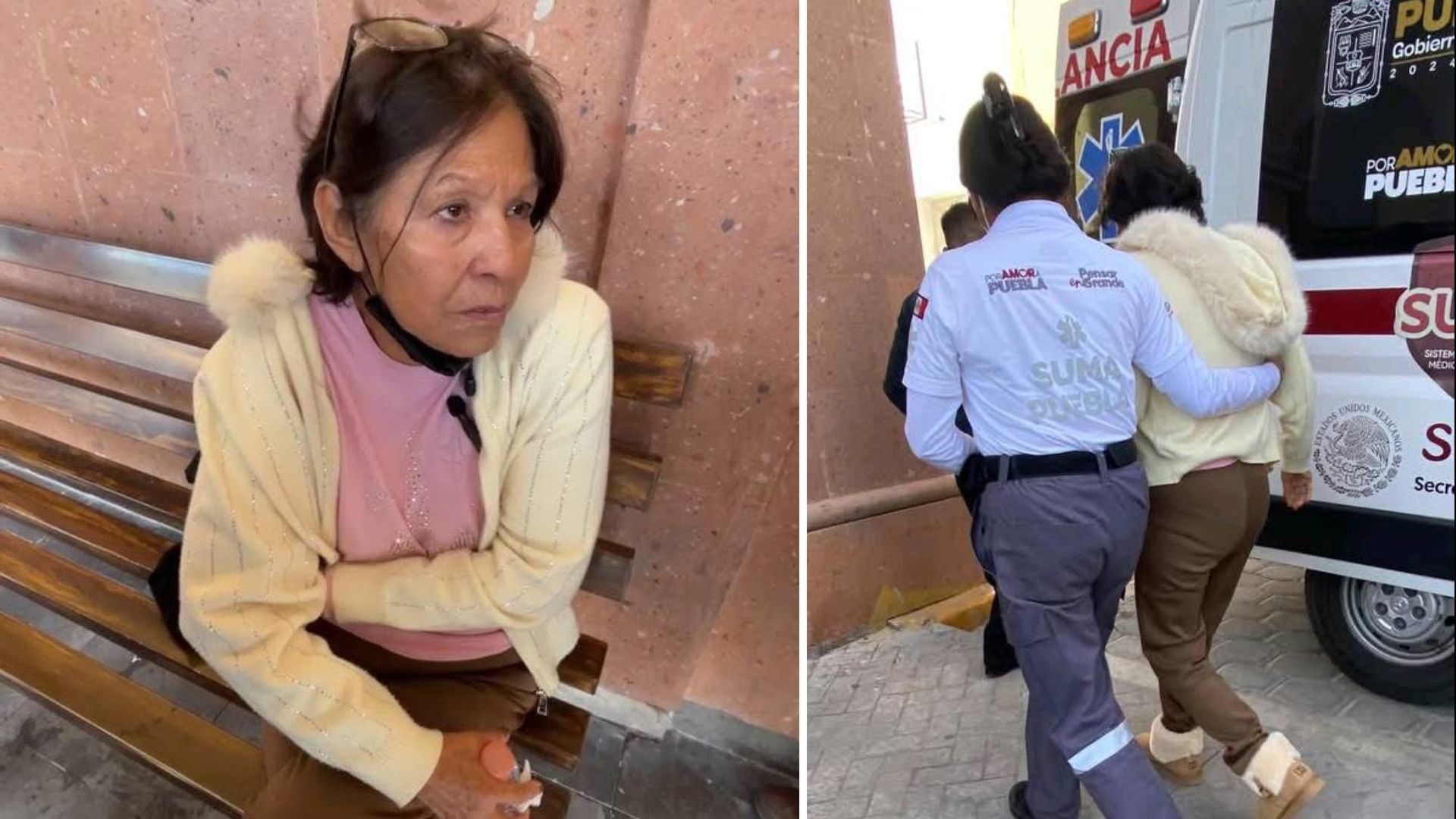 Reportera Periodista María Luisa Ruíz Detenida Presunta Usurpación de Funciones Grabar en Vía Pública Santiago Miahuatlán Puebla