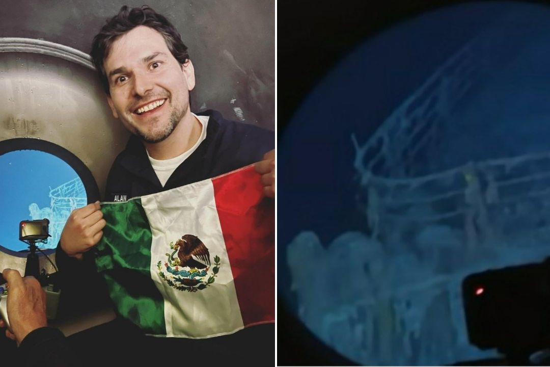 Alan Estrada, Primer Mexicano en Usar Submarino que Explora Restos del Titanic
