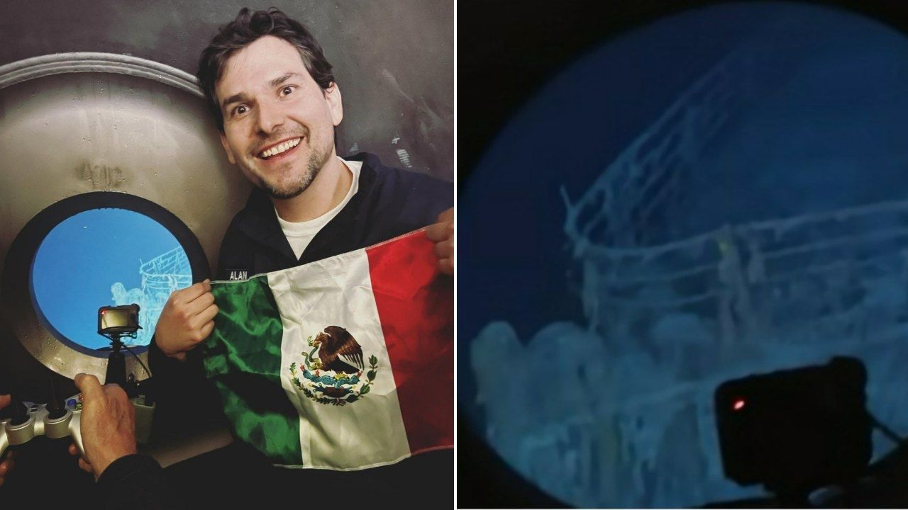 Alan Estrada, Primer Mexicano en Usar Submarino que Explora Restos del Titanic