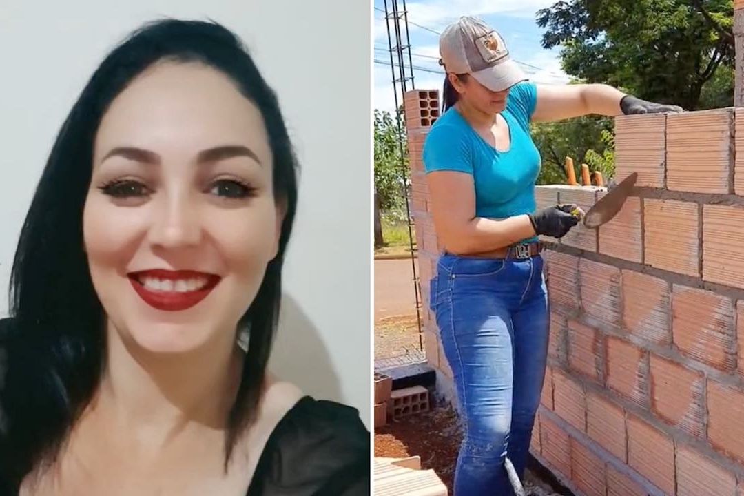 Mujer albañil conquista las redes sociales