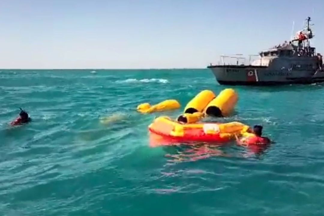 Se reportó el desplome de un helicóptero que transportaba a personal de Pemex de Ciudad del Carmen a la zona de plataformas en la sonda de Campeche