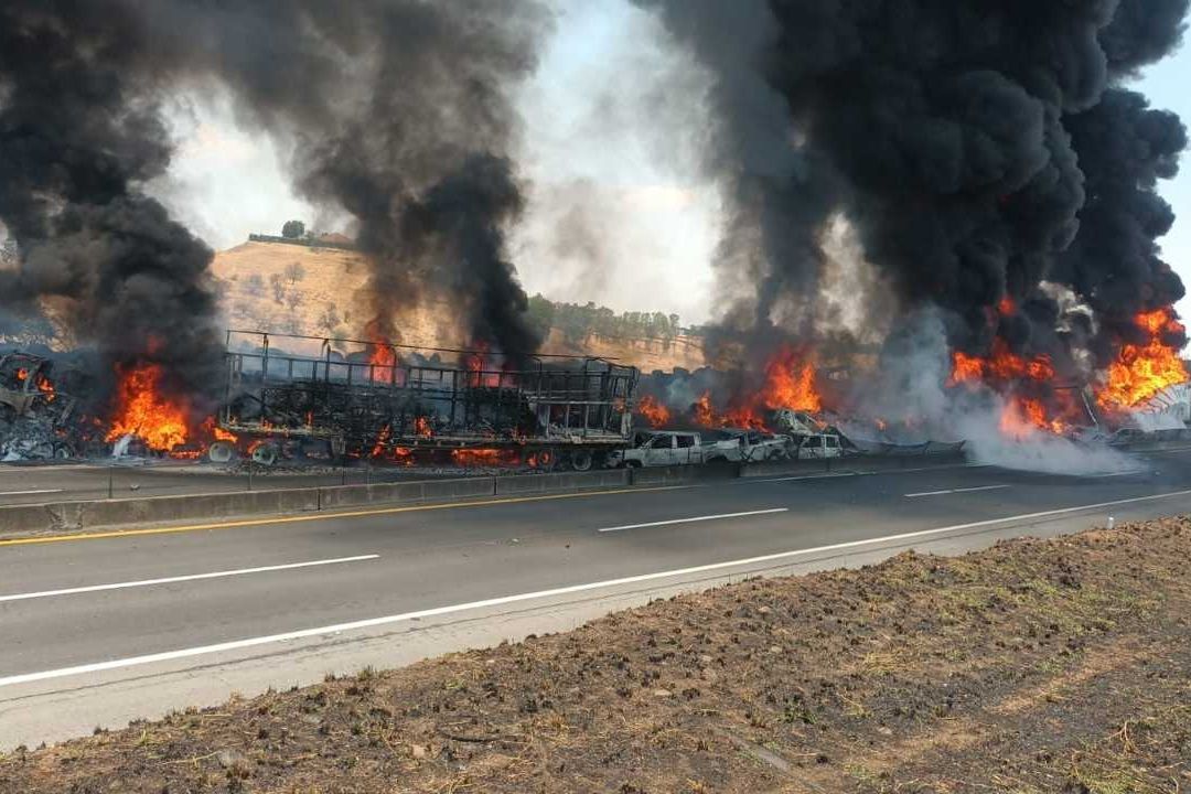 Hasta el momento no se tiene el reporte de víctimas fatales o lesionados en el incidente