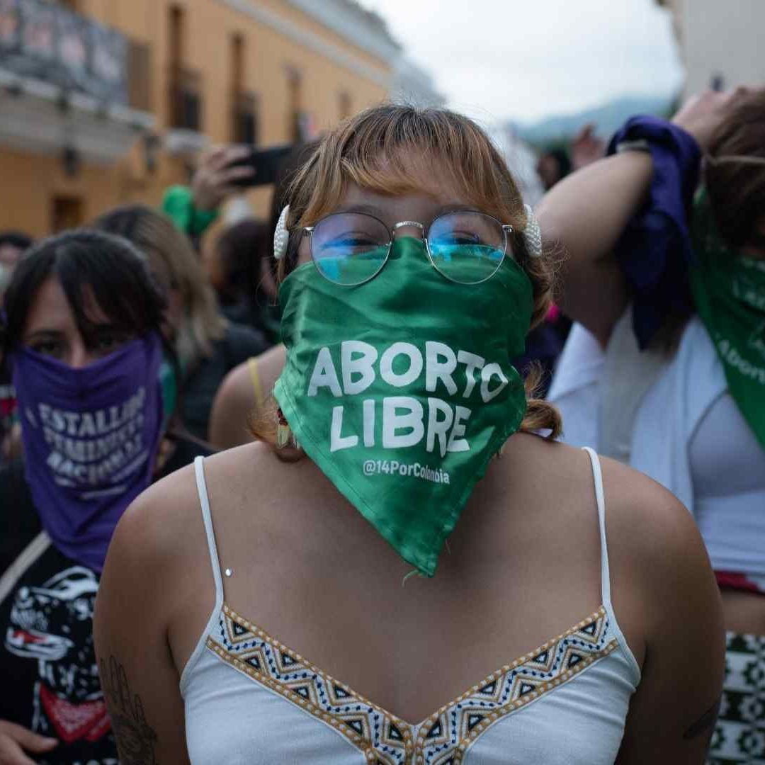 Mujeres marchan en Chiapas