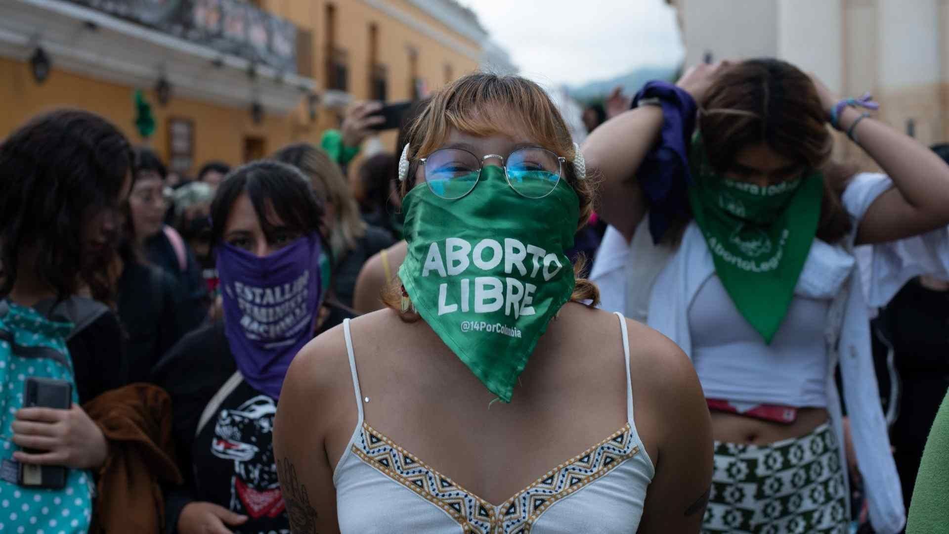 Mujeres marchan en Chiapas