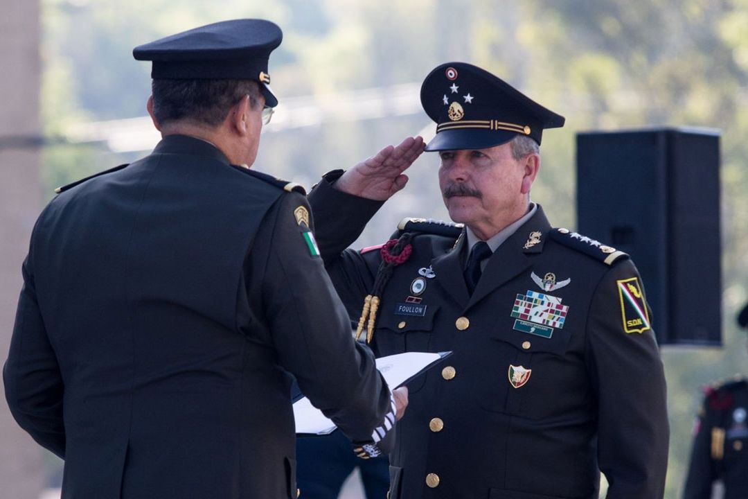 Nombran al general André Foullon nuevo titular de Aduanas de México
