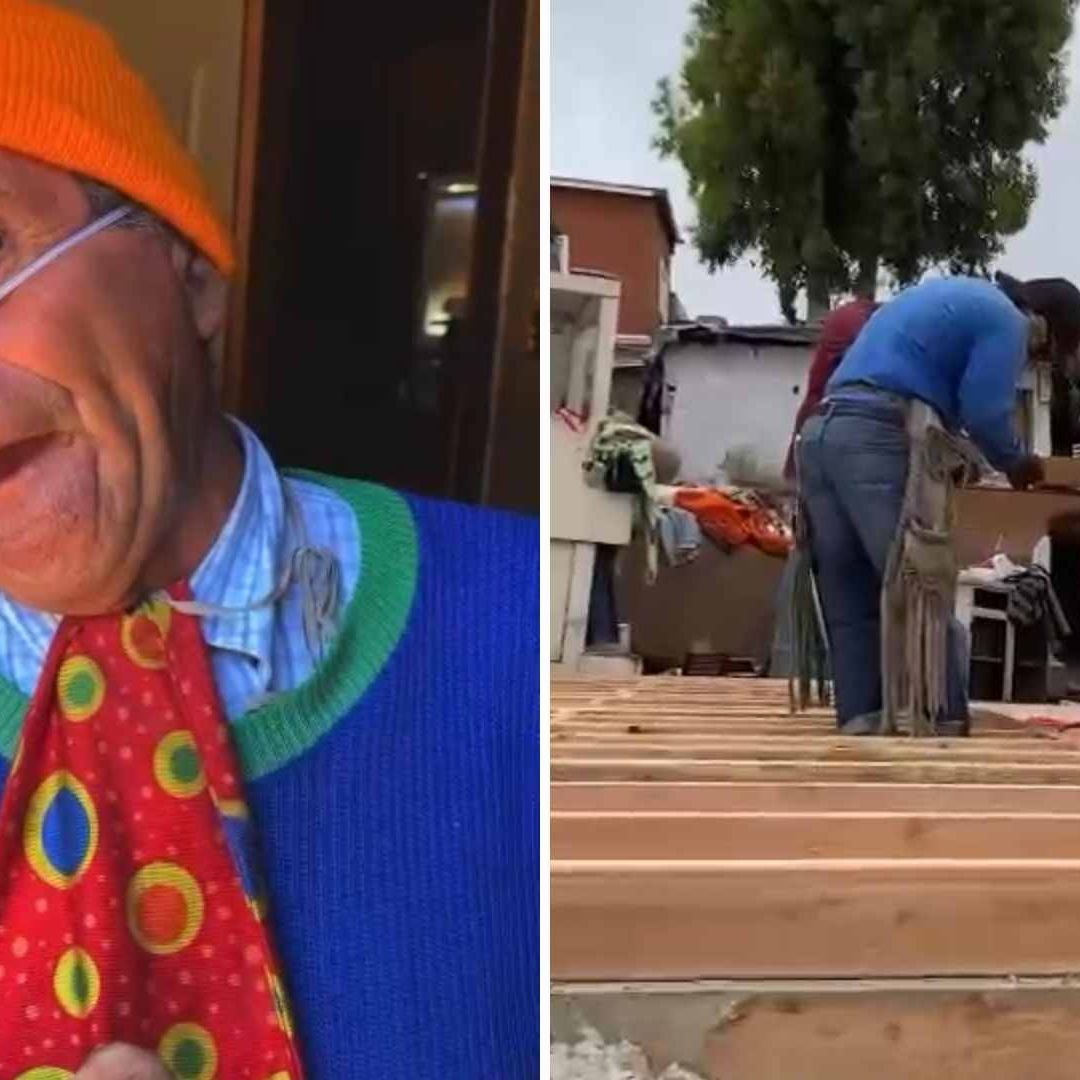 Construyen pie de casa a payasito Pepe Nacho