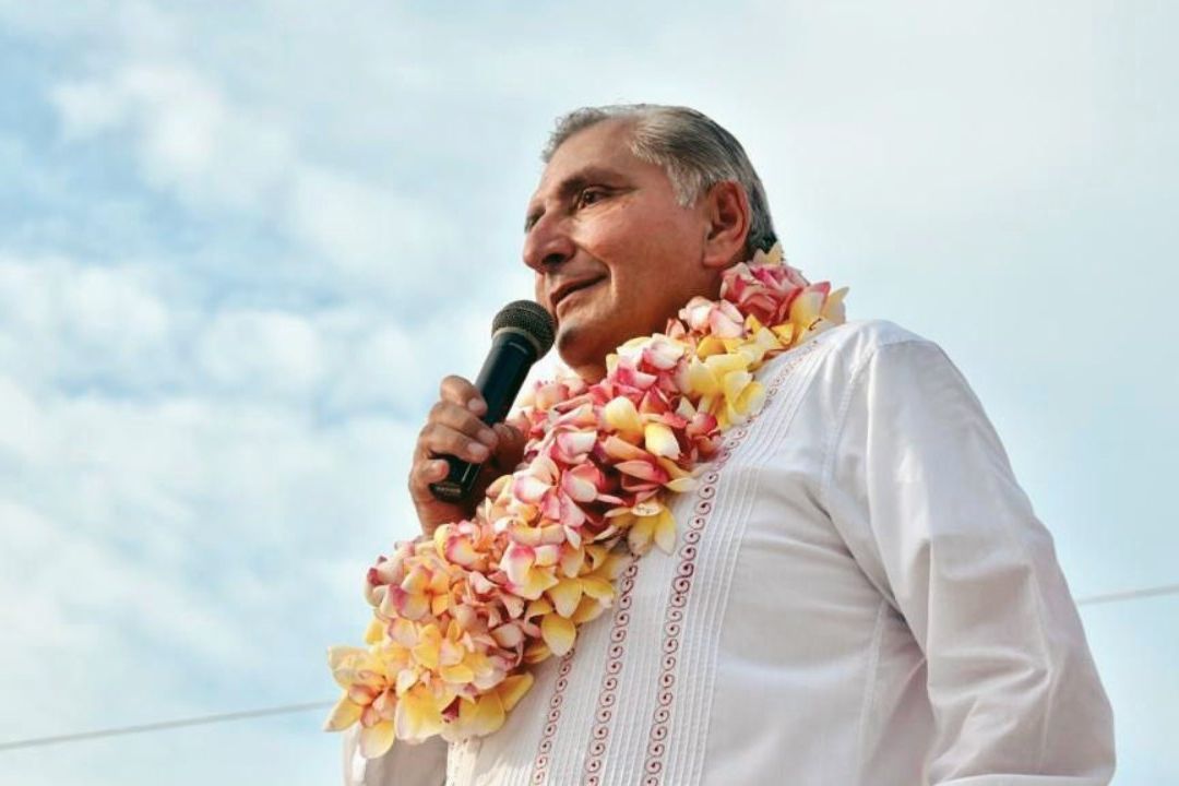 Adán Augusto tuvo actividades en Oaxaca