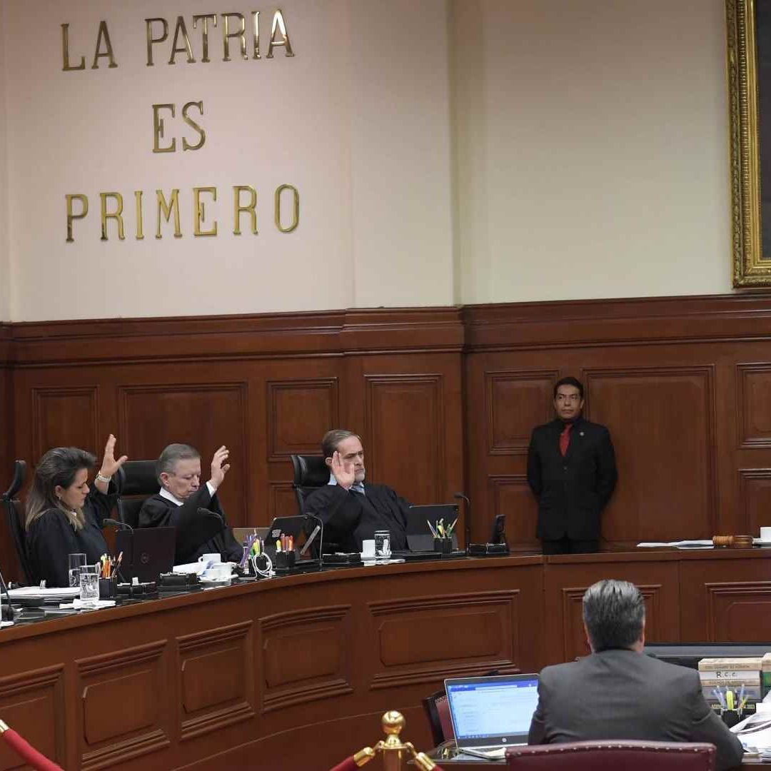 Sesión del pleno de la SCJN