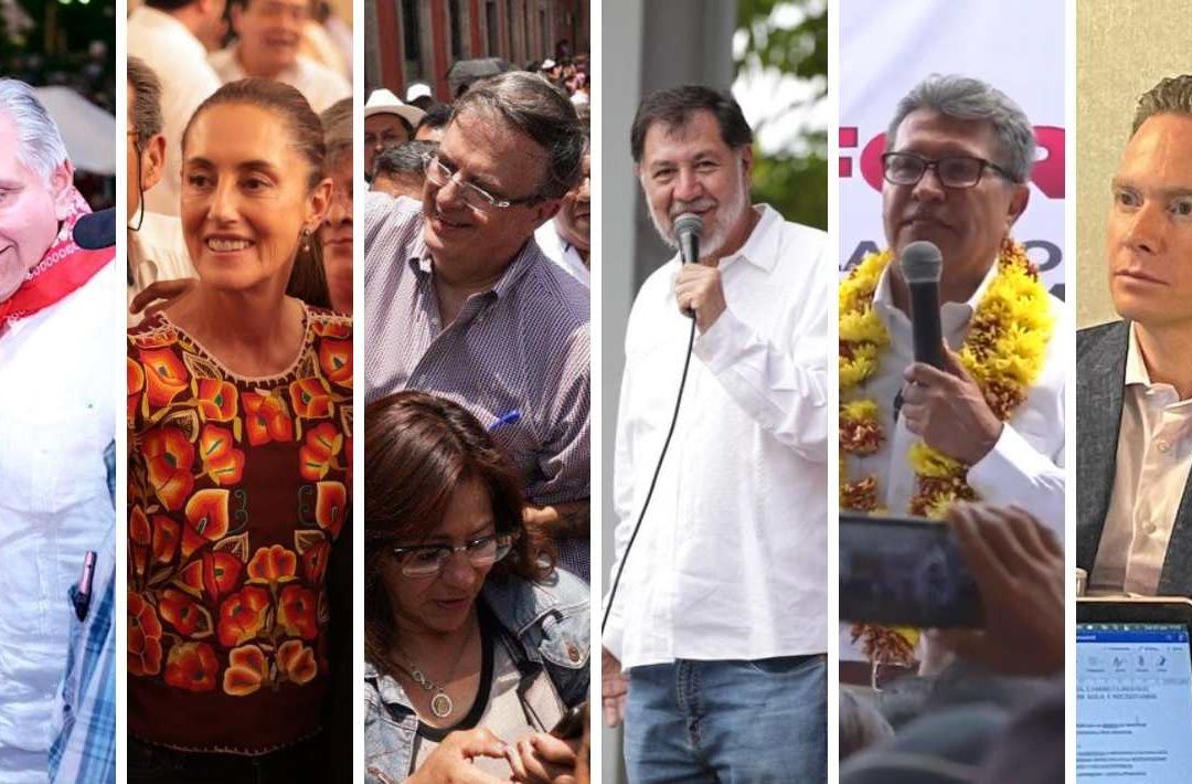 Aspirantes a la coordinación de la Defensa de la Transformación de Morena