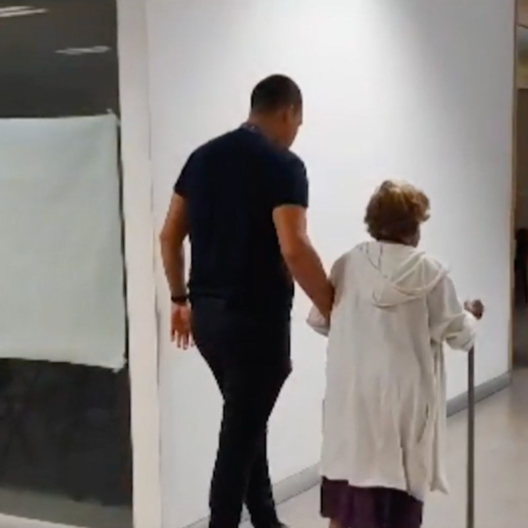 Gracias a elementos de la Policía de Zapopan, la abuelita recibirá atención