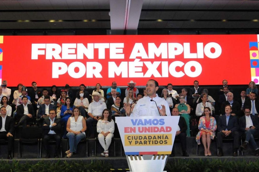 La alianza Va por México anunció el formato de elección para el candidato que competirá por la presidencia en 2024