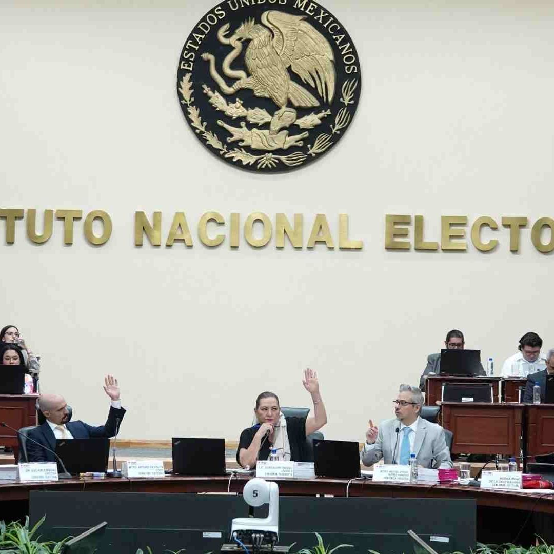 Sesión del INE
