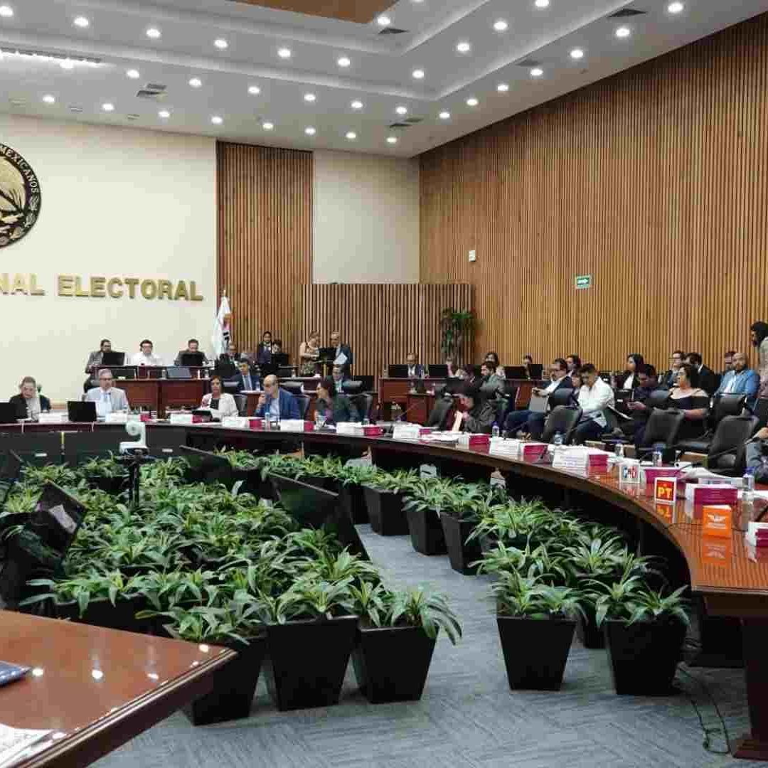 Sesión del Consejo General del INE