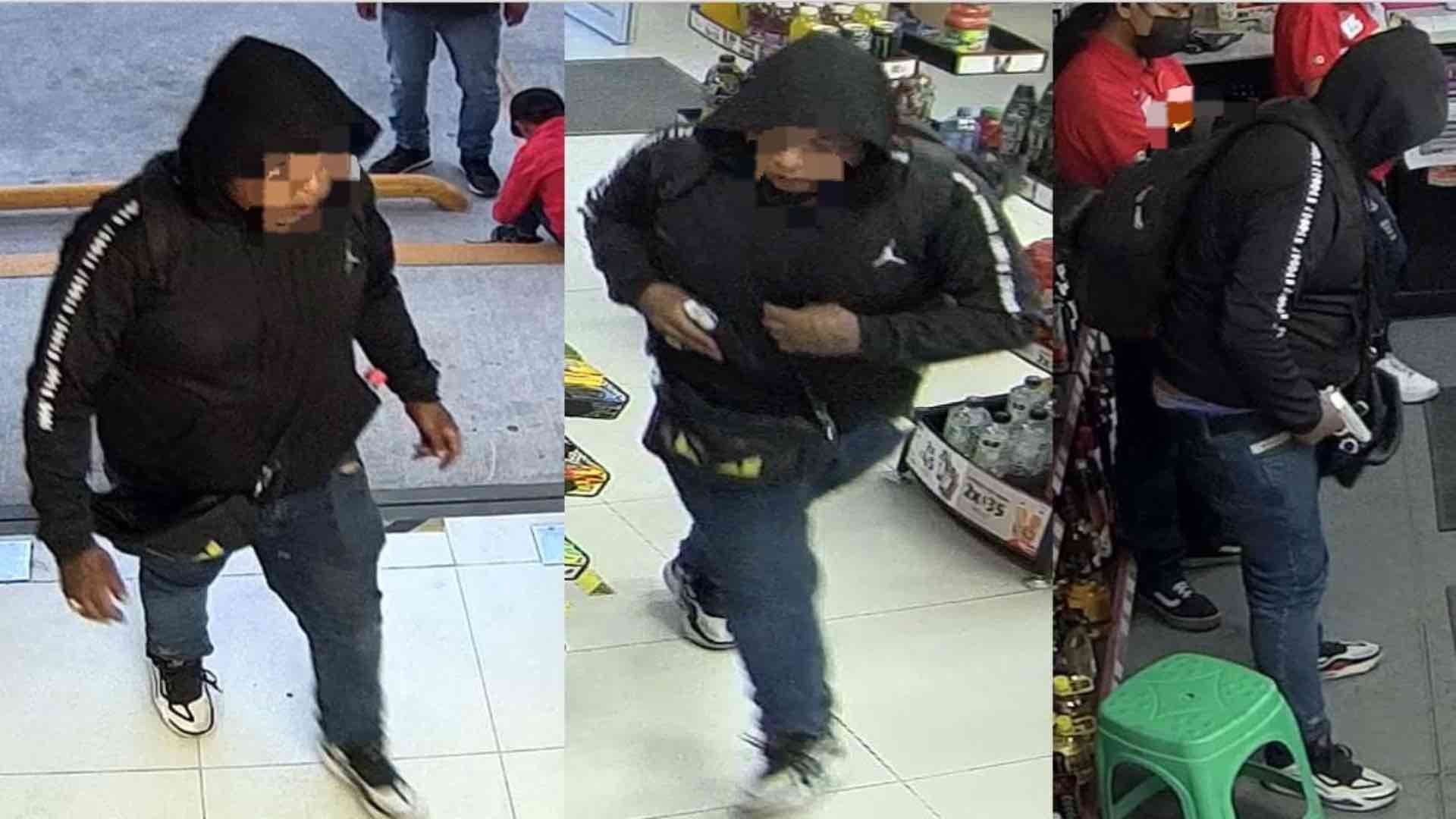 Los tres sujetos fueron reconocidos por las víctimas tras el asalto.
