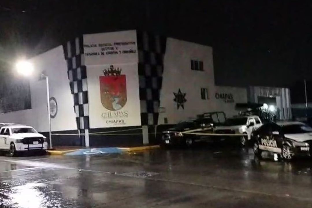 Chiapas: Lanzan Explosivo a Instalaciones de SSP en Tapachula
