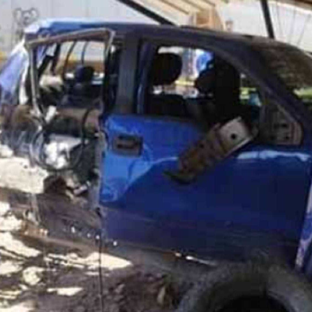 Choque de camioneta y tren en Coahuila