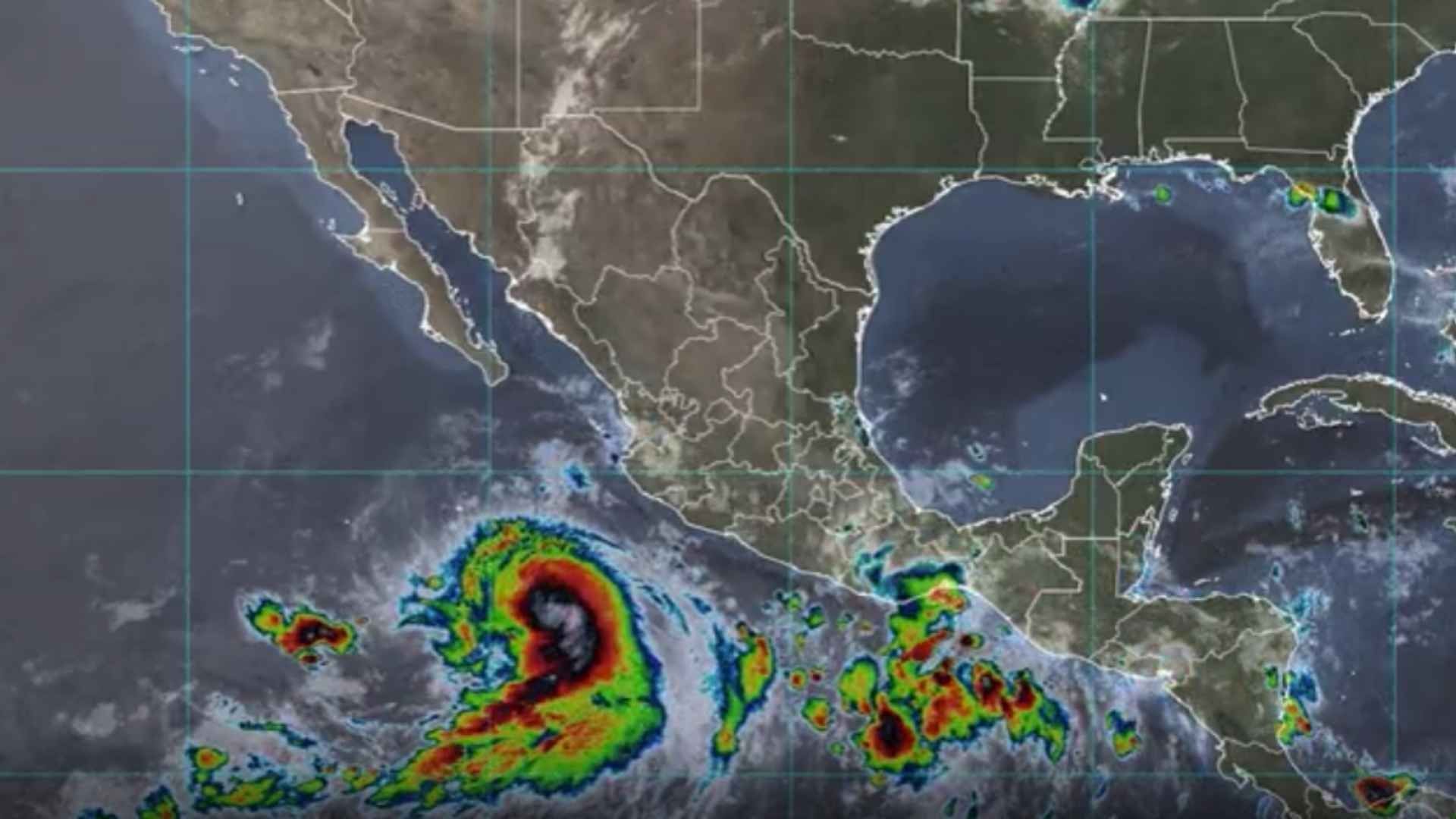 Trayectoria del Huracán Adrian 2023