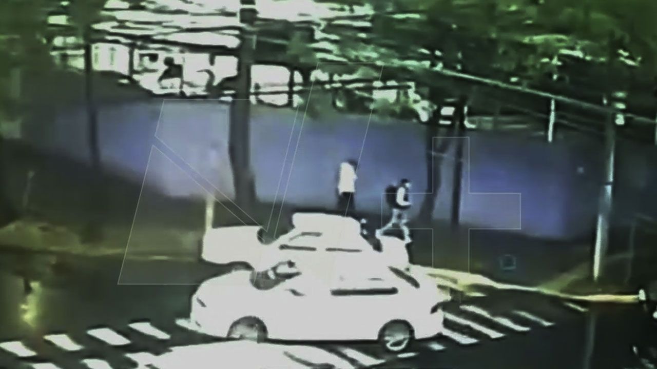 Despierta obtuvo imágenes donde se muestra a los ladrones que robaron a una joyería en Plaza Antara en Polanco horas antes en el lugar
